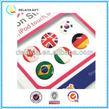 country flag epoxy dome sticker decorating phone